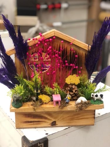 Çiftlik Evimiz Ahşap Teraryum